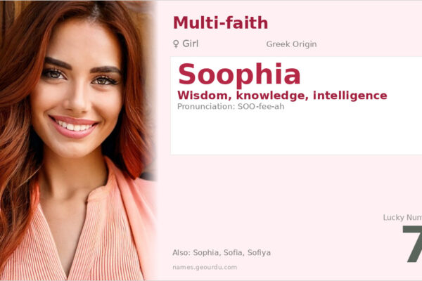 Soophia Name Meaning — Greek Origin, Girl Name & Details (2025)