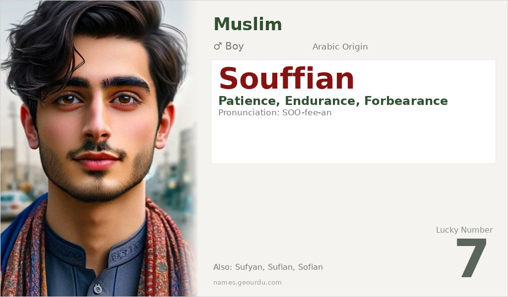 Souffian Name Meaning and Details