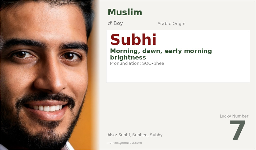 Subhi Name Meaning and Details