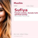 Sufiya Name Meaning and Details