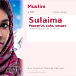 Sulaima Name Meaning and Details