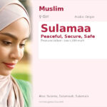 Sulamaa Name Meaning and Details