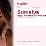 Sumaiya Name Meaning and Details