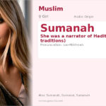 Sumanah Name Meaning and Details