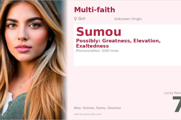 Sumou Name Meaning — Origin, Gender & Details (2025)