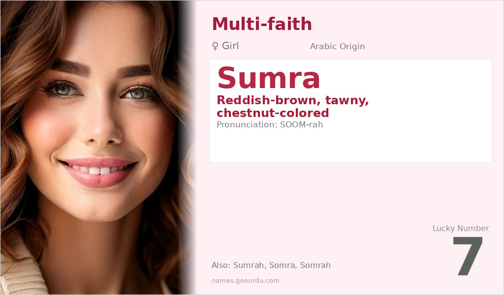 Sumra Name Meaning and Details