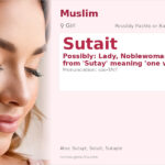 Sutait Name Meaning and Details