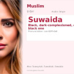 Suwaida Name Meaning and Details
