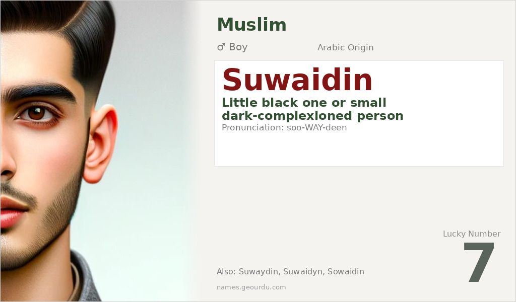 Suwaidin Name Meaning and Details