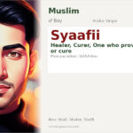 Syaafii Name Meaning and Details