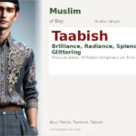 Taabish Name Meaning and Details