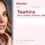 Taahira Name Meaning and Details