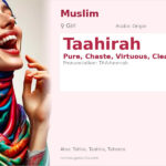 Taahirah Name Meaning and Details