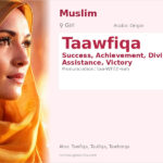 Taawfiqa Name Meaning and Details