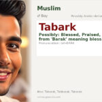 Tabark Name Meaning and Details