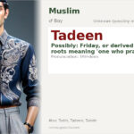 Tadeen Name Meaning and Details