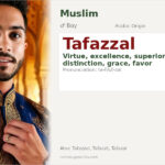 Tafazzal Name Meaning and Details