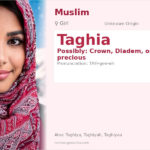 Taghia Name Meaning and Details
