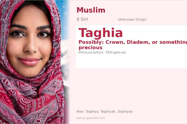 Taghia Name — Meaning, Origin & Gender Analysis (2025)