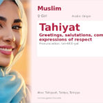 Tahiyat Name Meaning and Details