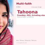 Tahoona Name Meaning and Details