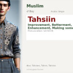 Tahsiin Name Meaning and Details