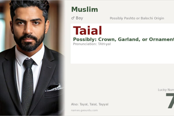 Taial Name Meaning — Origin, Gender & Details (2025)