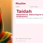 Taidah Name Meaning and Details
