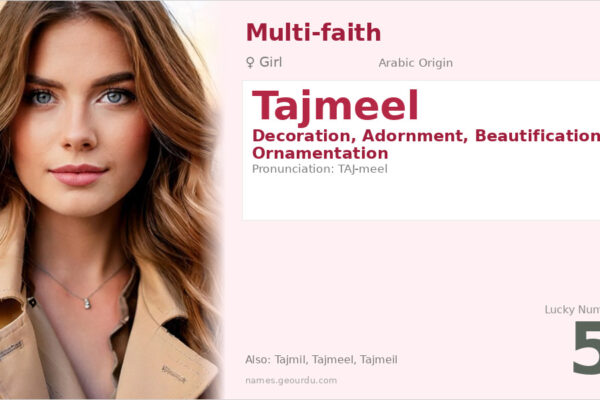 Tajmeel Name Meaning — Arabic Origin, Girl Name & Details (2025)