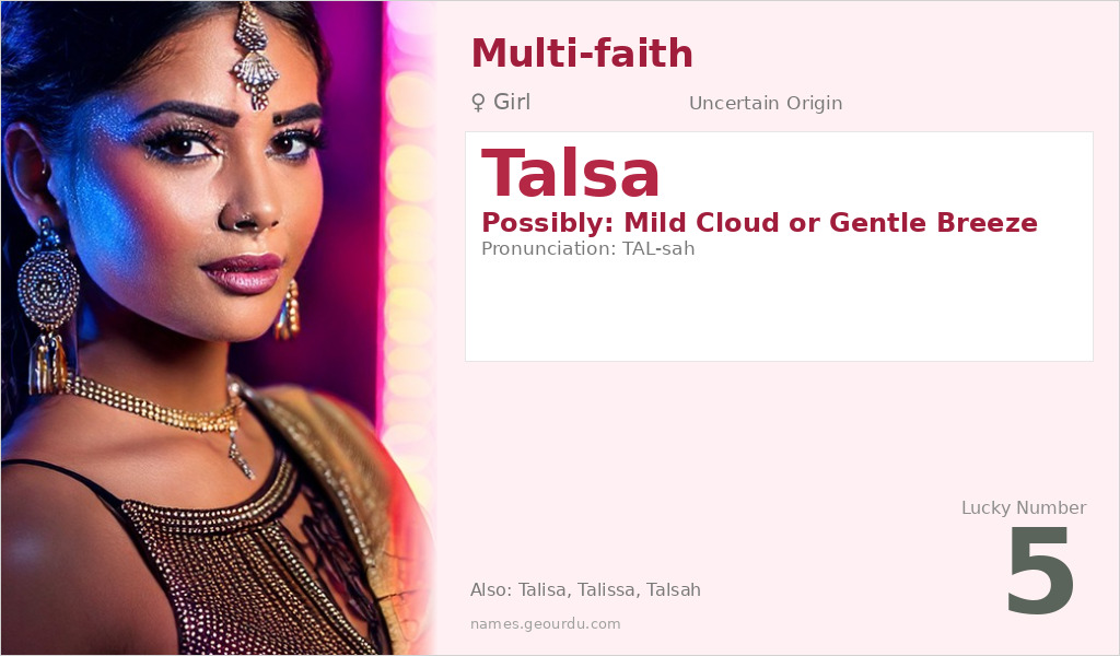 Talsa Name Meaning and Details