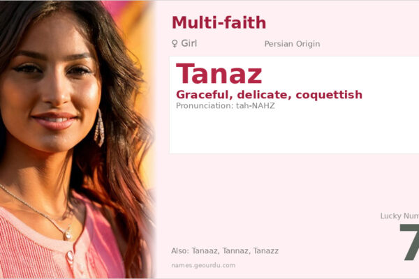 Tanaz Name Meaning — Persian Origin, Girl Name & Details (2025)