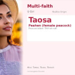 Taosa Name Meaning and Details