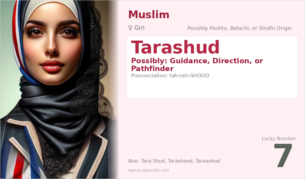 Tarashud Name Meaning and Details