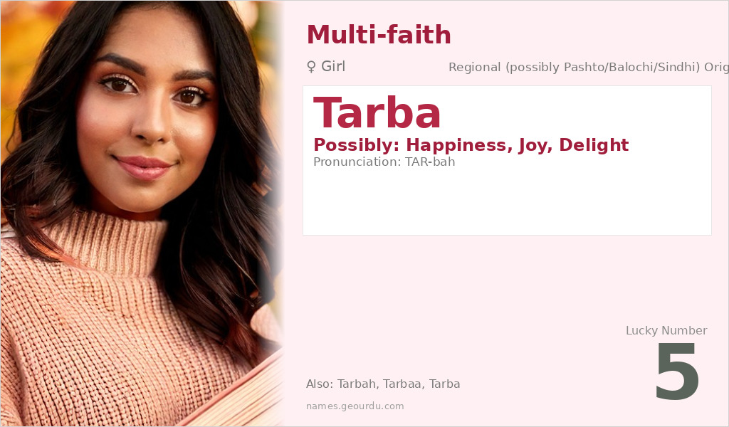 Tarba Name Meaning and Details
