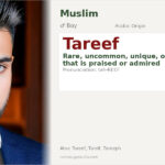 Tareef Name Meaning and Details