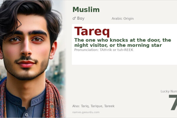 Tareq Name Meaning — Arabic Origin, Boy Name & Quranic Significance (2025)
