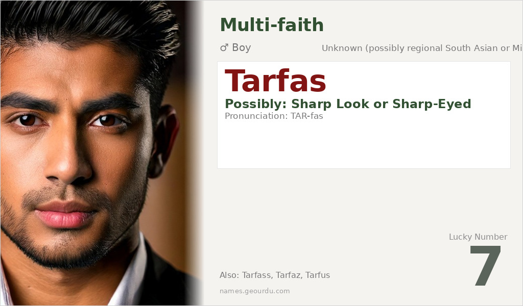 Tarfas Name Meaning and Details