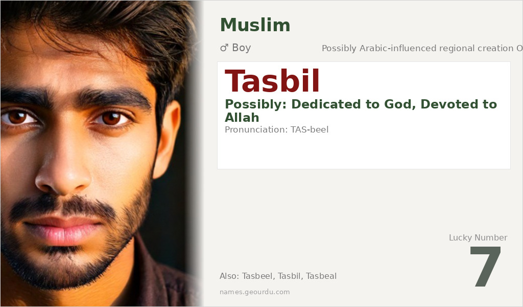 Tasbil Name Meaning and Details