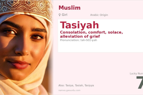 Tasiyah Name Meaning — Arabic Origin, Girl’s Name & Details (2025)