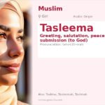 Tasleema Name Meaning and Details