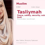 Tasliymah Name Meaning and Details