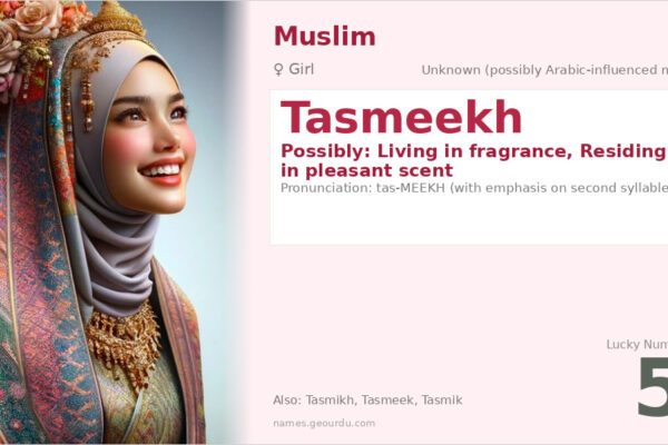 Tasmeekh Name Meaning — Origin, Gender & Details (2025)