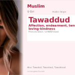 Tawaddud Name Meaning and Details