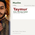 Taymur Name Meaning and Details