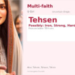 Tehsen Name Meaning and Details