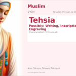 Tehsia Name Meaning and Details