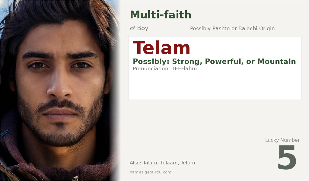 Telam Name Meaning and Details