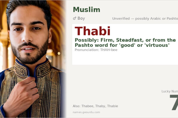 Thabi Name Meaning — Origin, Gender & Details (2025)