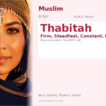 Thabitah Name Meaning and Details