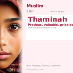 Thaminah Name Meaning and Details